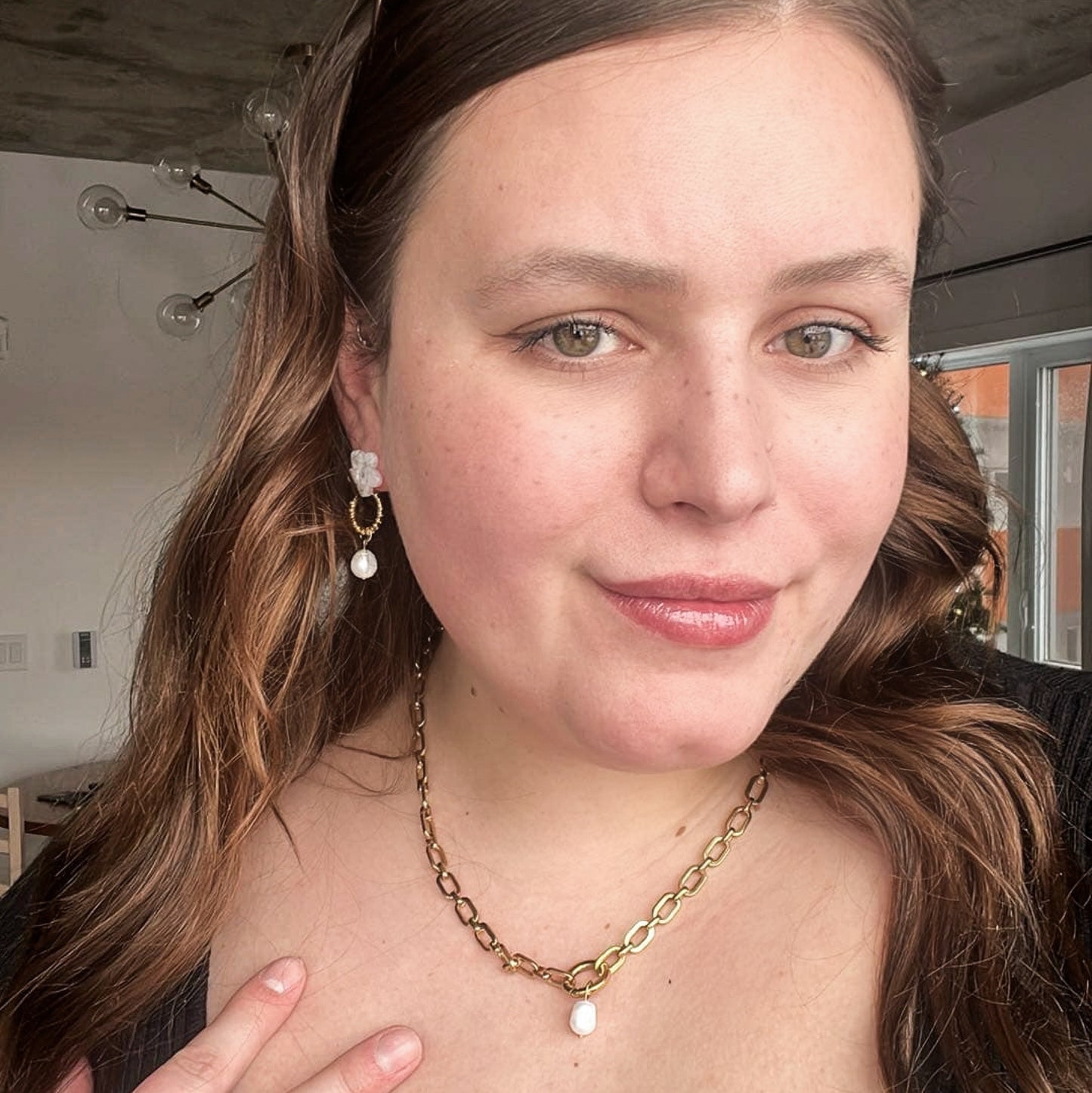 Serena necklace - 18k gold plated