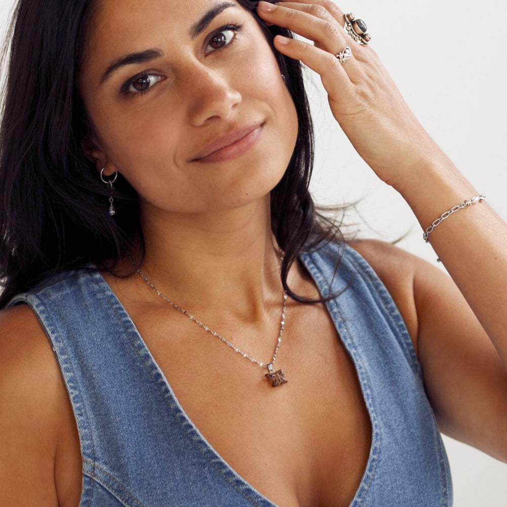 Posie necklace - 18k gold plated