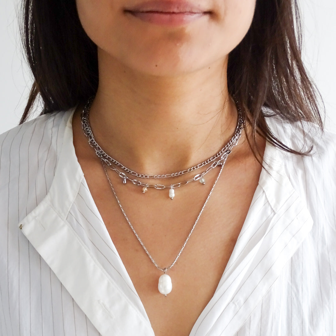 Océane necklace - Stainless steel
