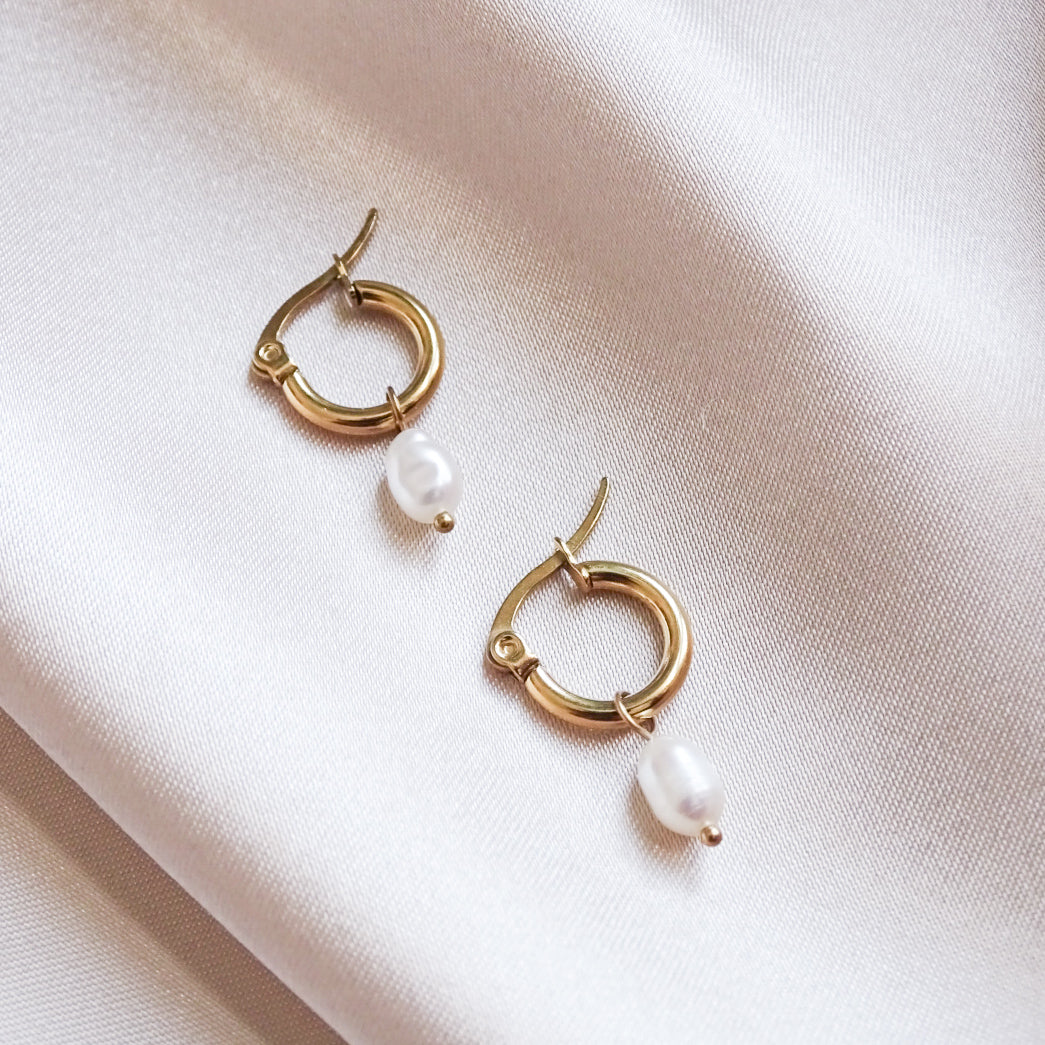*New* Sofia gift set - 18k gold plated (white)