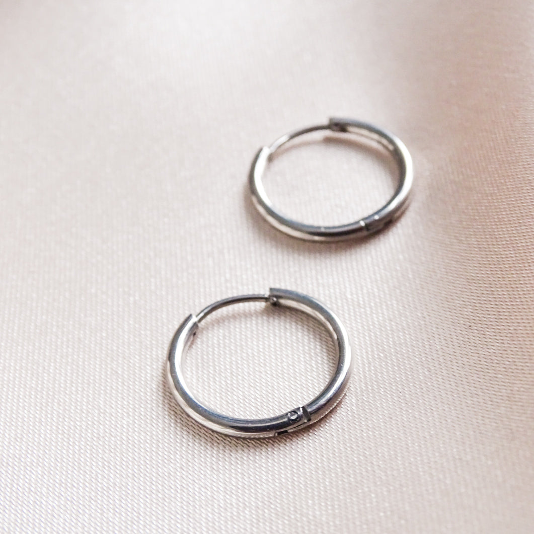 Basic stacking hoops - Stainless steel