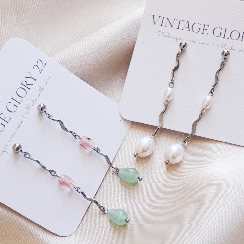 Amelia earrings - Stainless steel