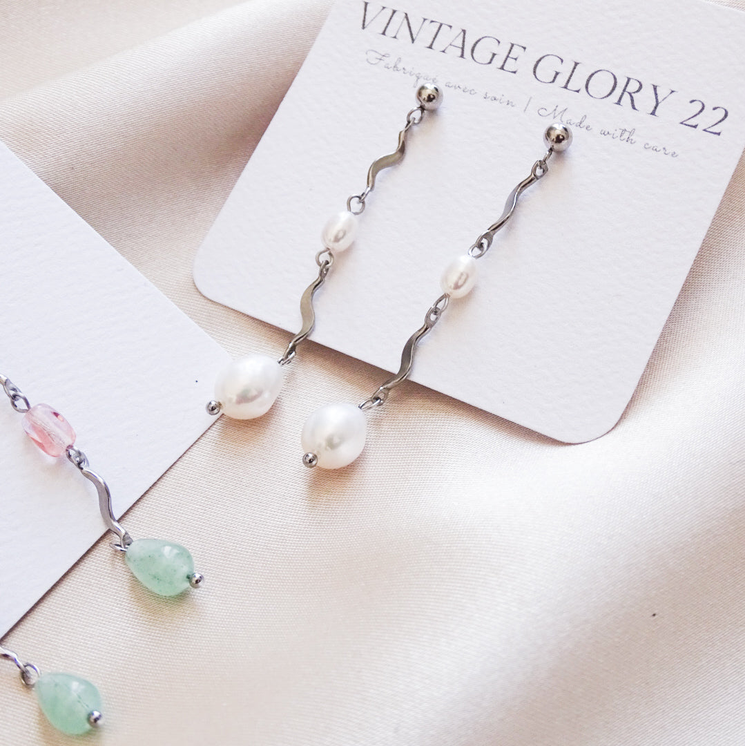 Amelia earrings - Stainless steel