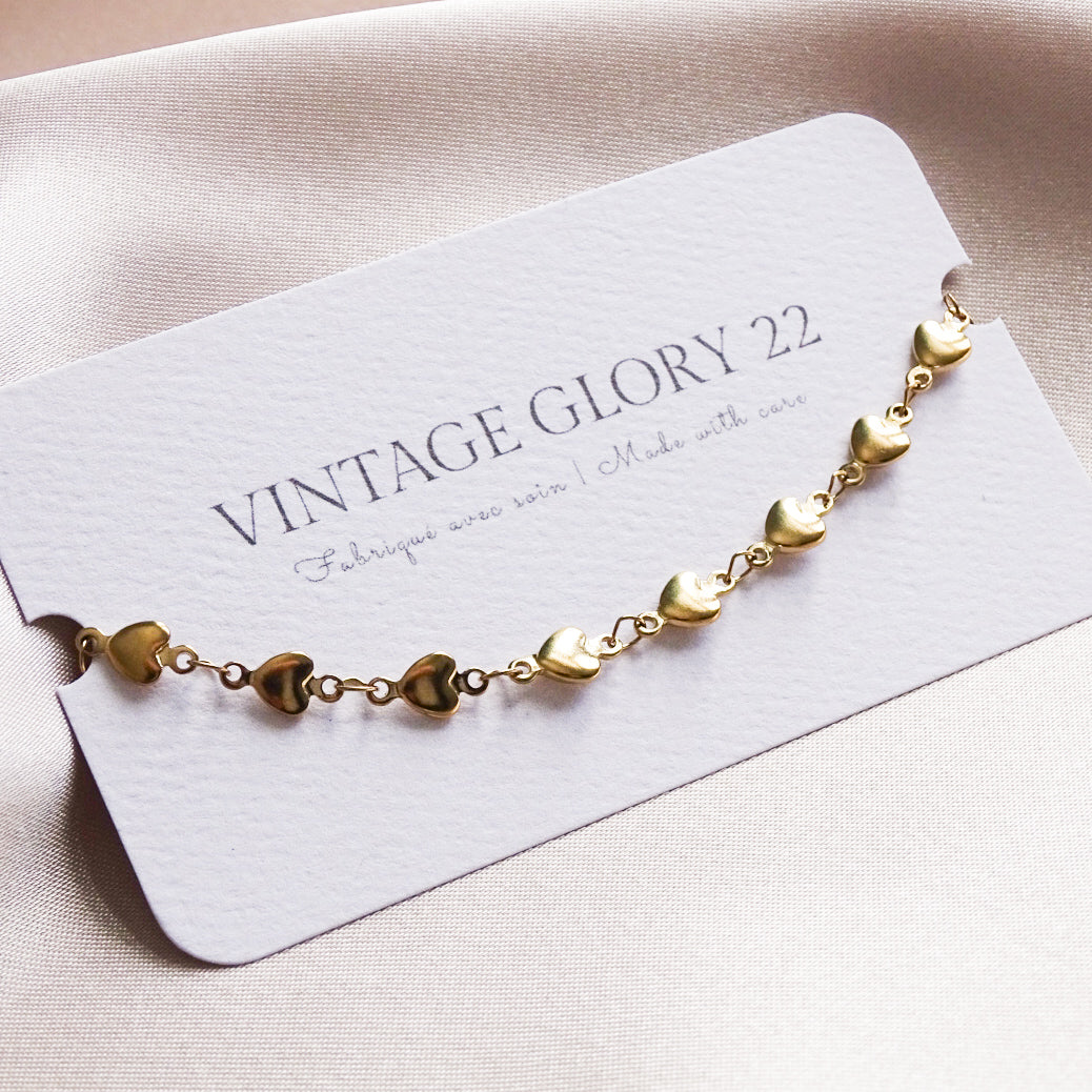 Milan bracelet - 18k gold plated
