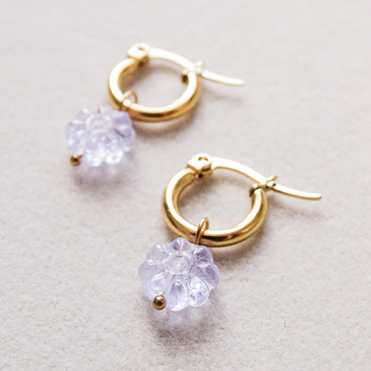 Boucles d'oreilles Lydia - Plaqué or 18 carats