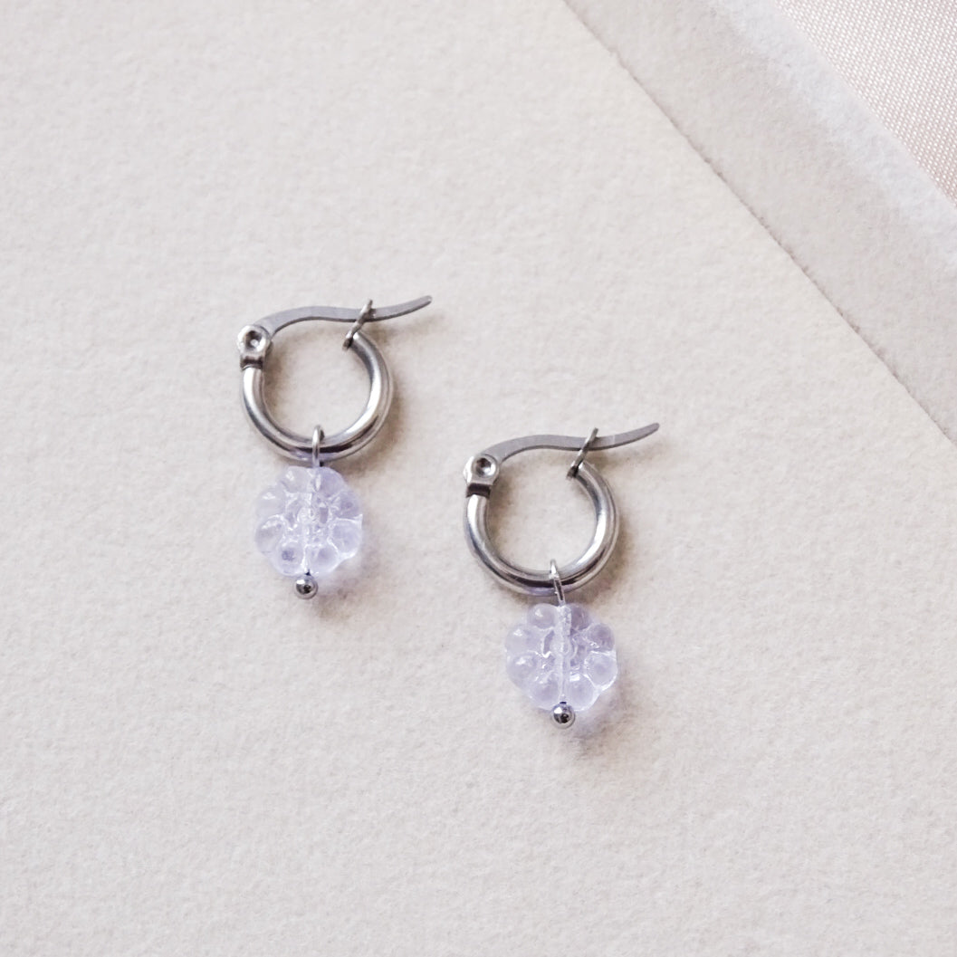Boucles d'oreilles Lydia - Acier inox