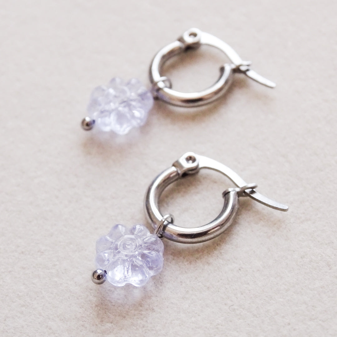 Boucles d'oreilles Lydia - Acier inox