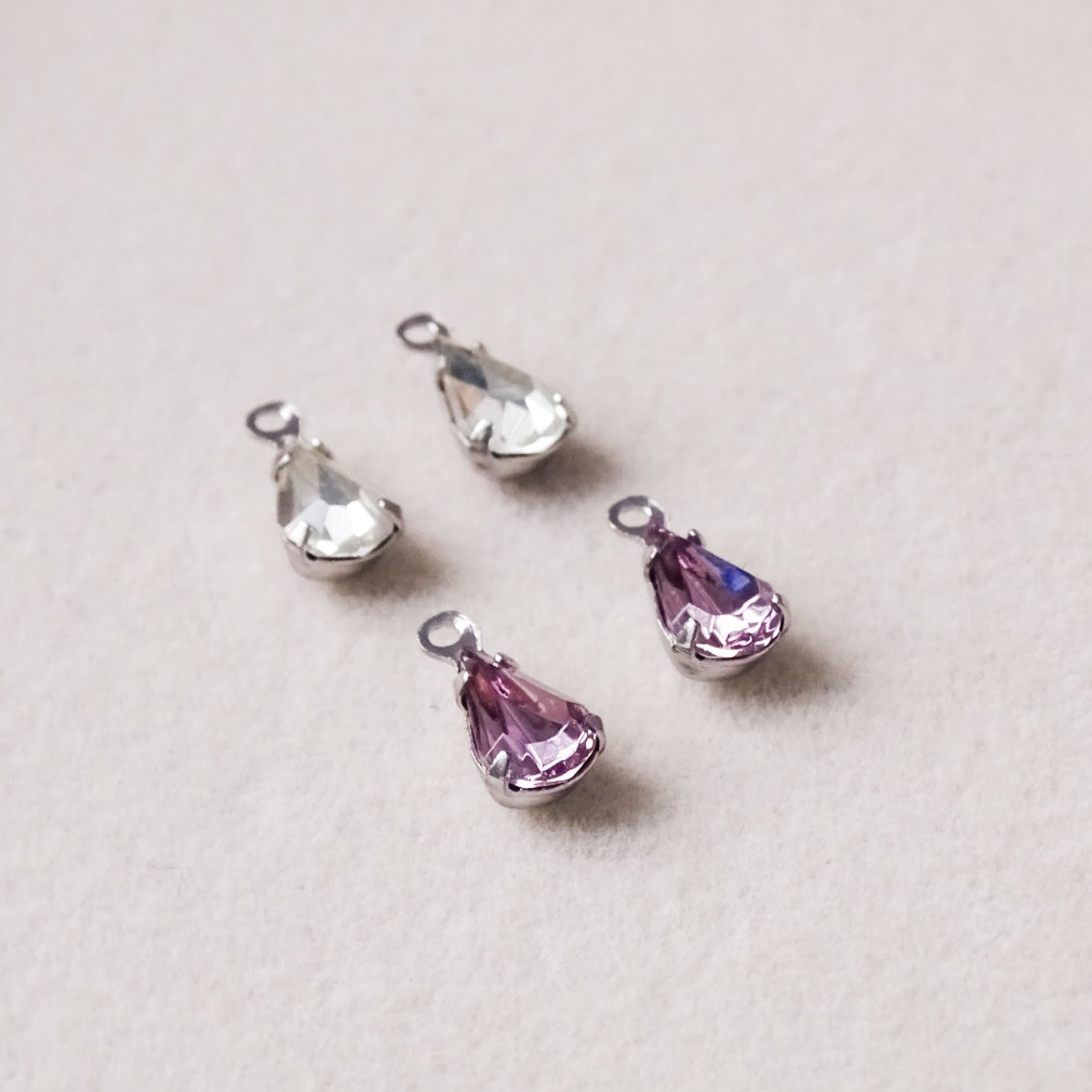 Teardrop vintage charms - Stainless steel (online exclusive)