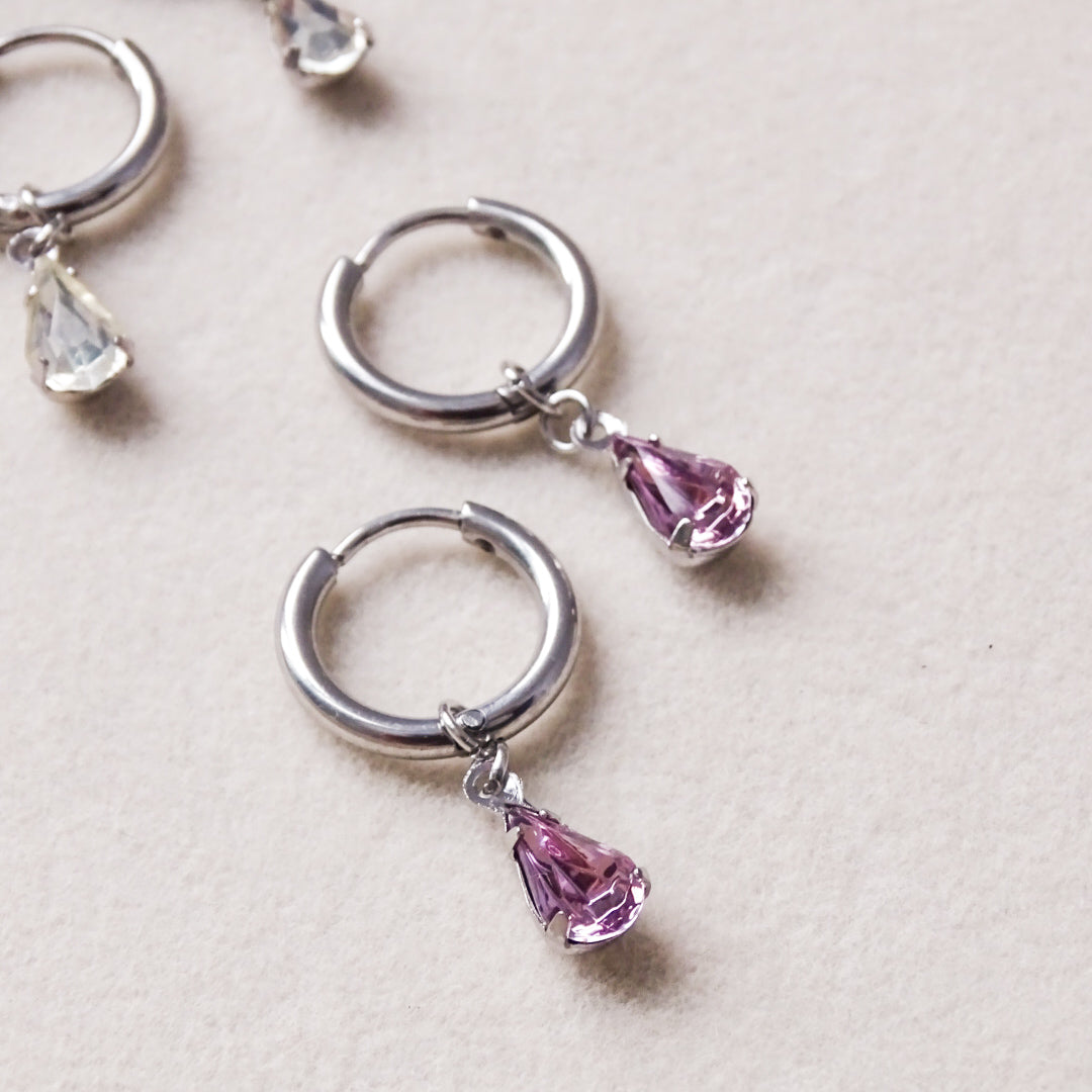 Teardrop vintage charms - Stainless steel (online exclusive)