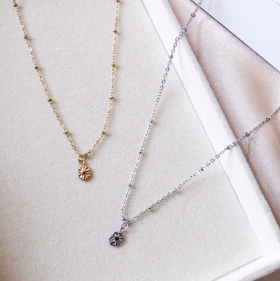 Mia mini necklace - 18k gold plated