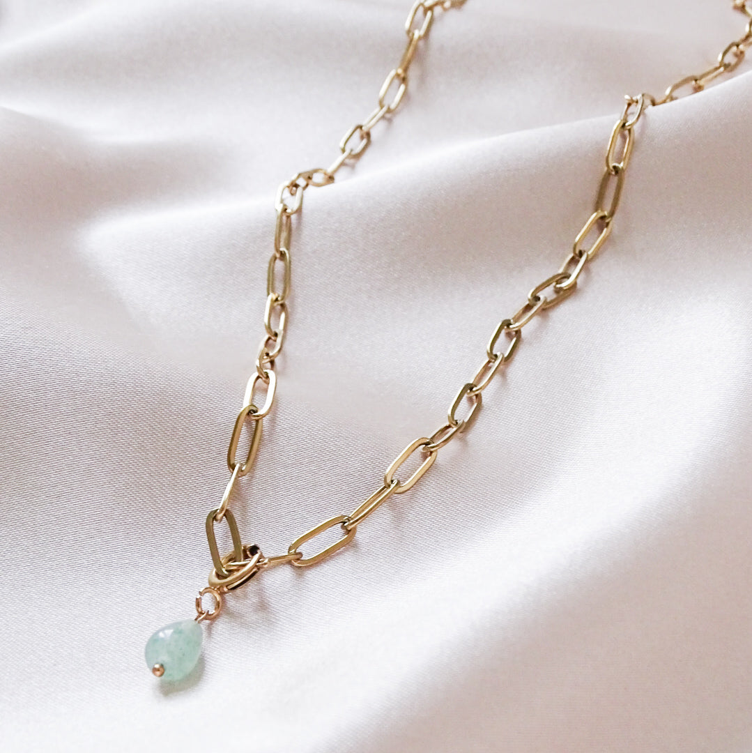 2 in 1 Anabelle necklace - 18k gold plated