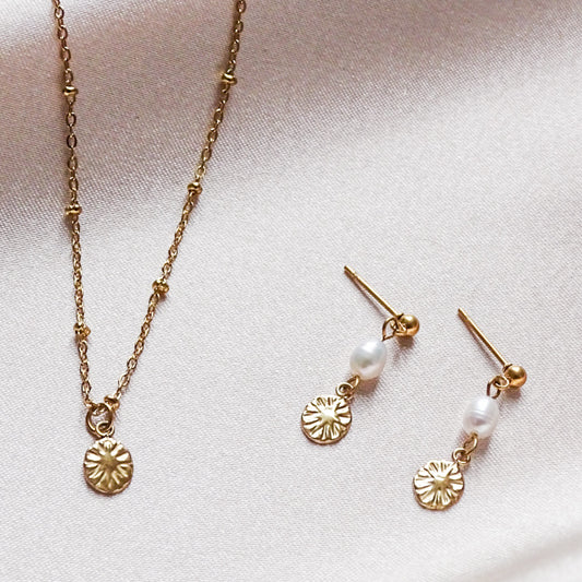 Mia mini gift set - 18k gold plated