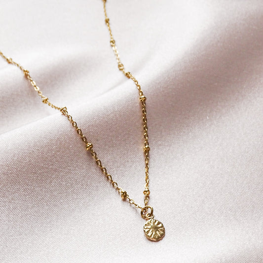 Mini collier Mia - Plaqué or 18 carats