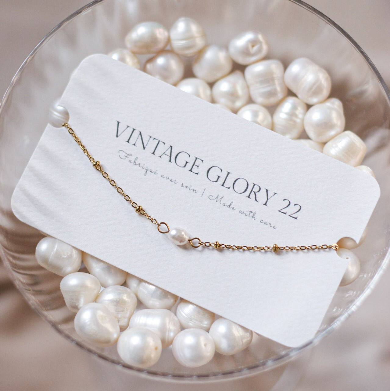 Mini bracelet Sofia (blanc)