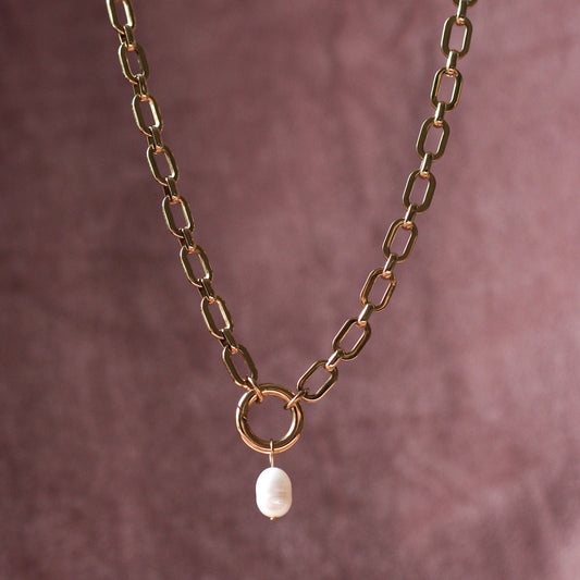 Collier Serena - Plaqué or 18 carats