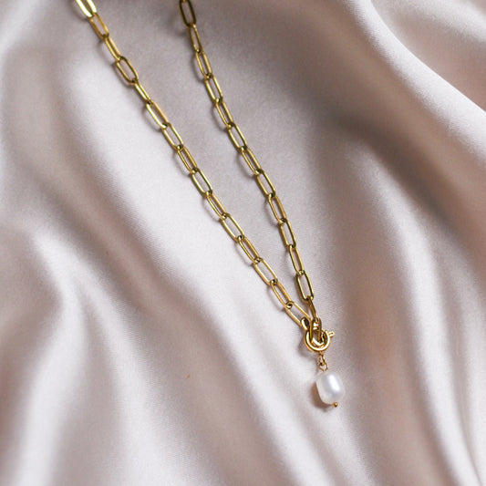 Collier Anabelle 2 en 1 - Plaqué or 18 carats