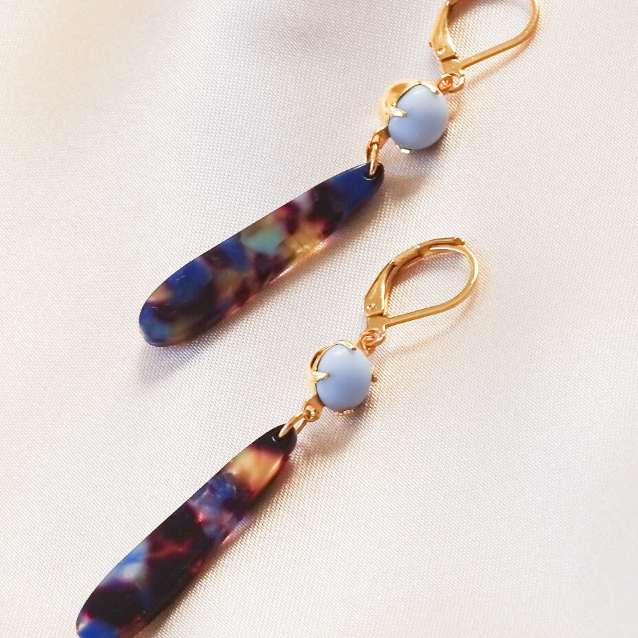 *NEW* Valerie earrings - Royal blue