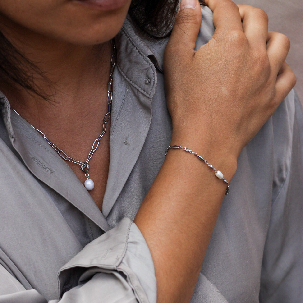 *Nouveauté* Bracelet Fiona - Acier inoxydable