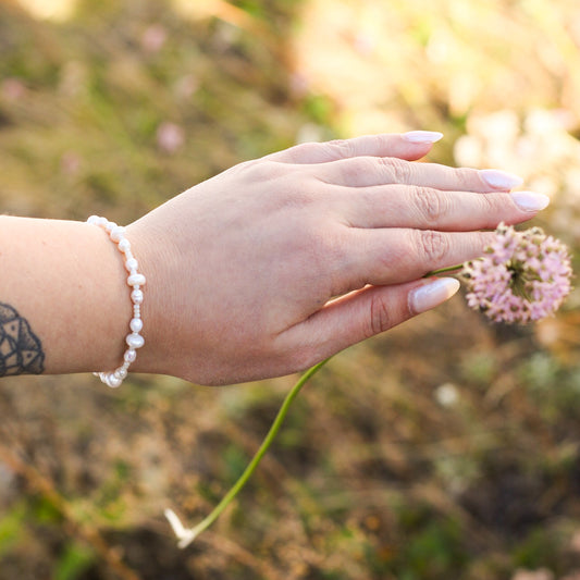 *New* Beatrice beaded bracelet - Freshwater pearls