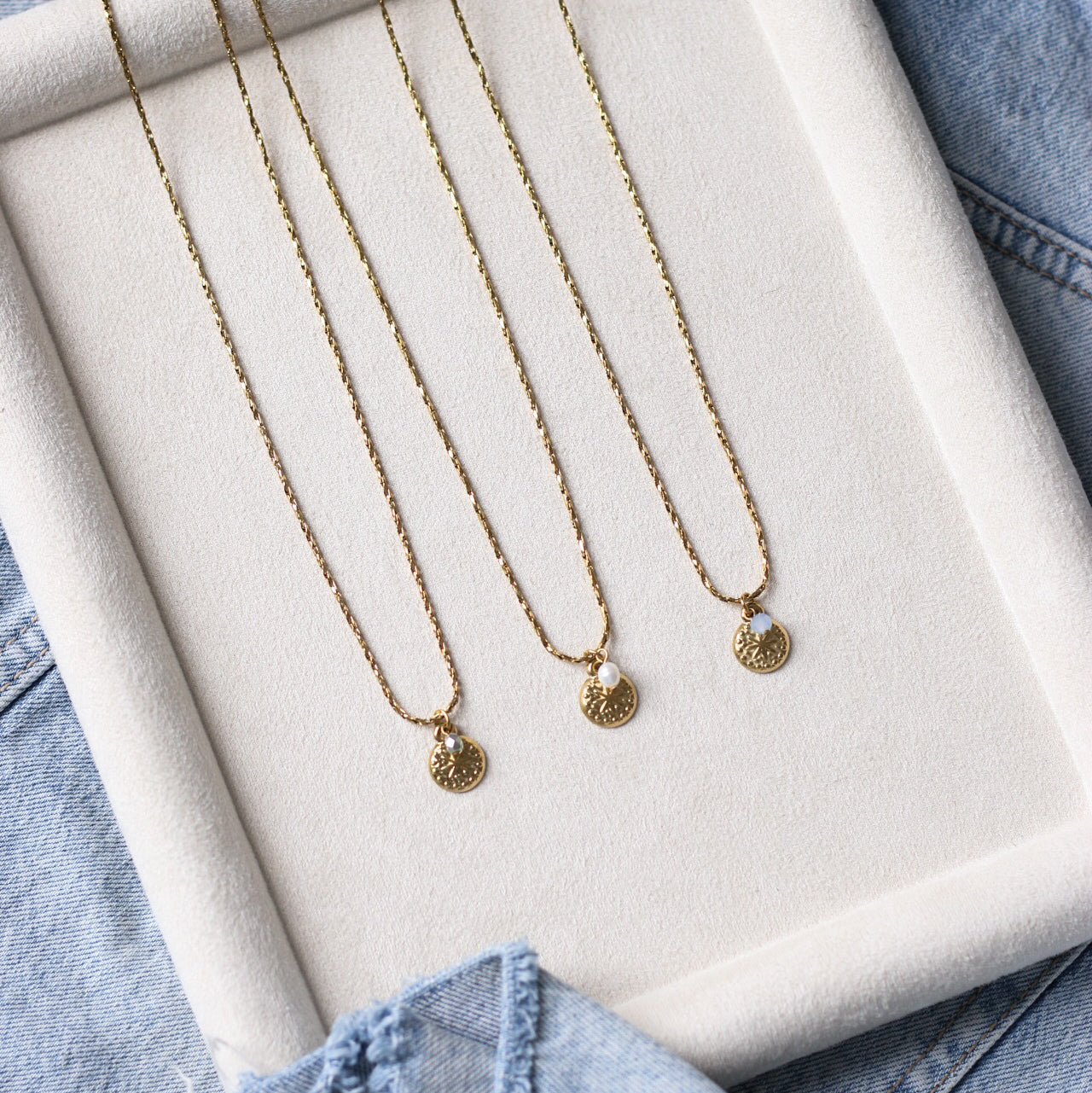 Nova necklace - 18k gold plated