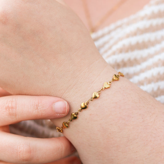 Milan bracelet - 18k gold plated