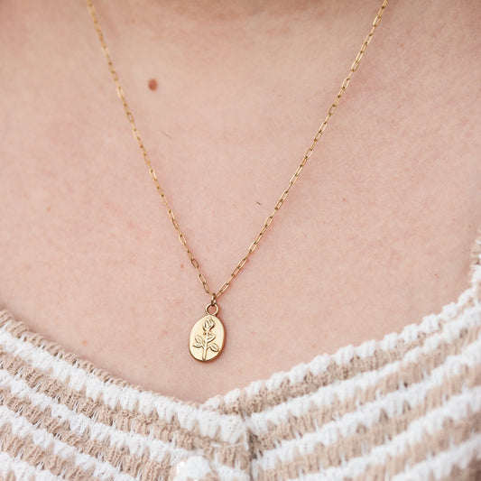 Collier Rosie - Plaqué or 18 carats