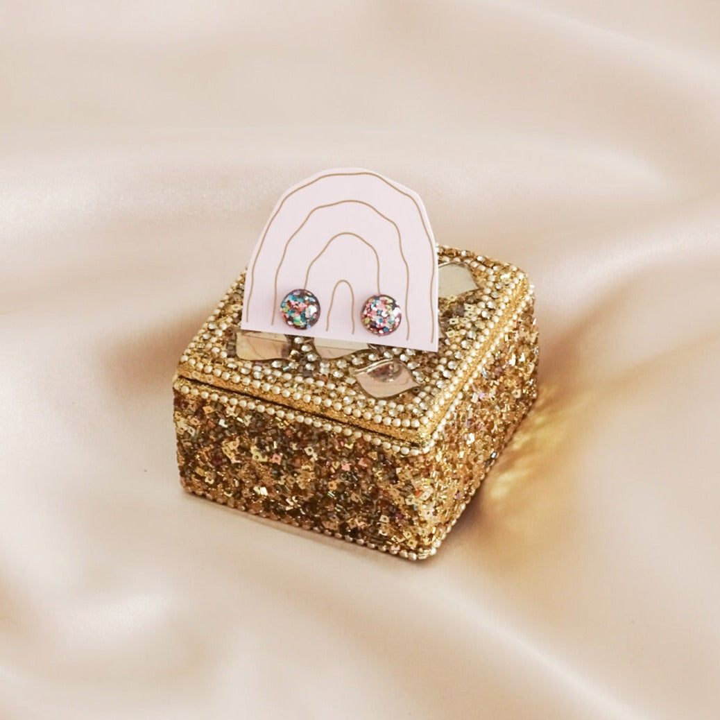 Ember studs - Confettis