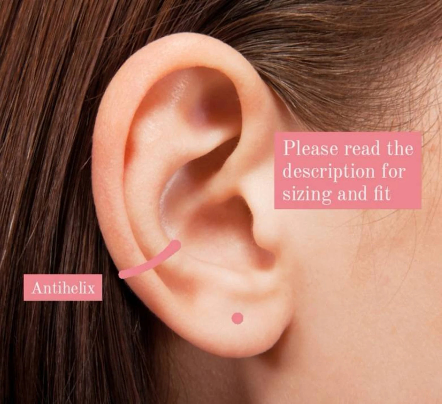 Emma cuff earrings - 18k gold plated
