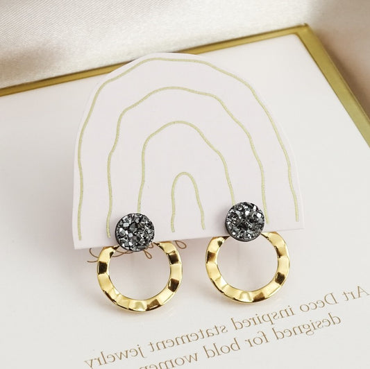 Emily ear jackets - 18k gold plated