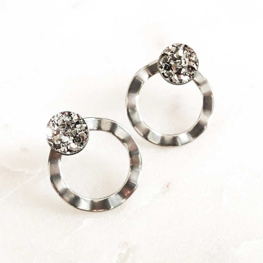 Emily ear jackets - Stainless