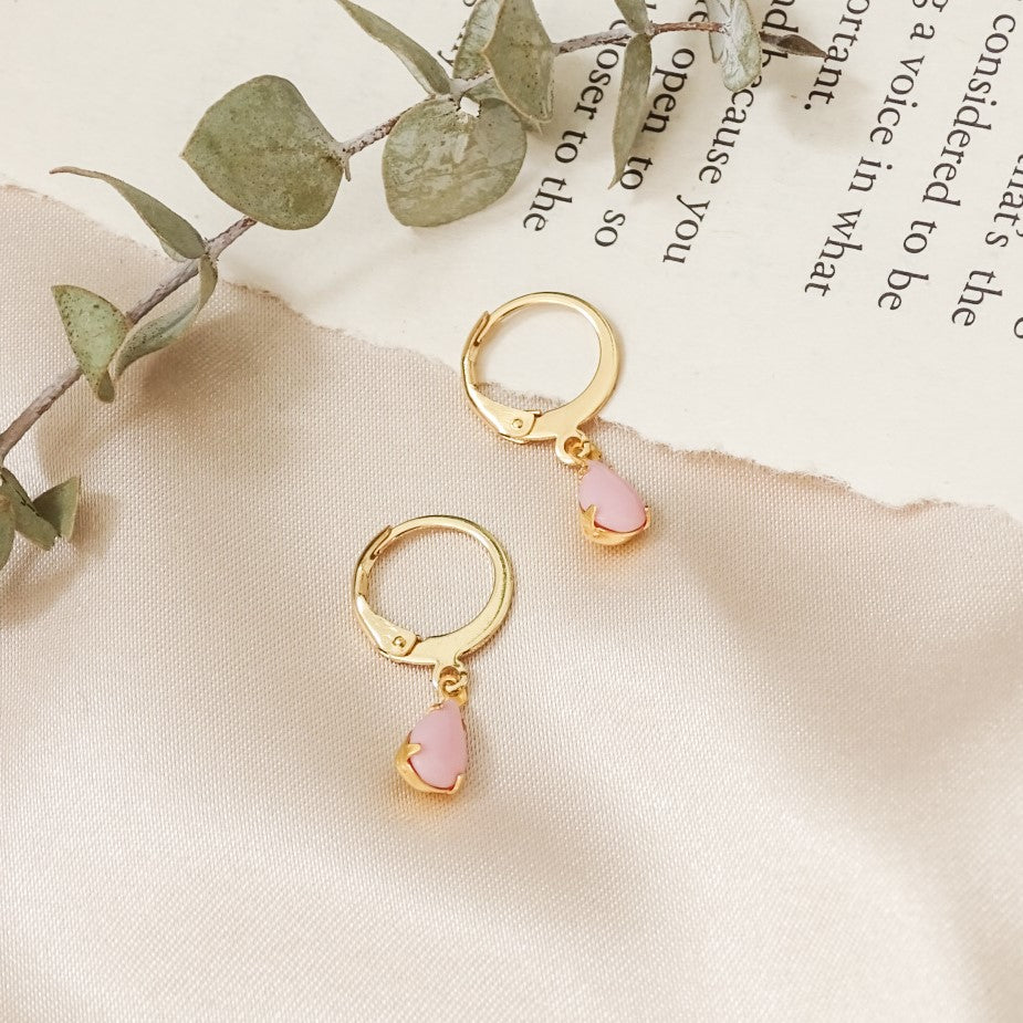 Olivia hoops - Pink