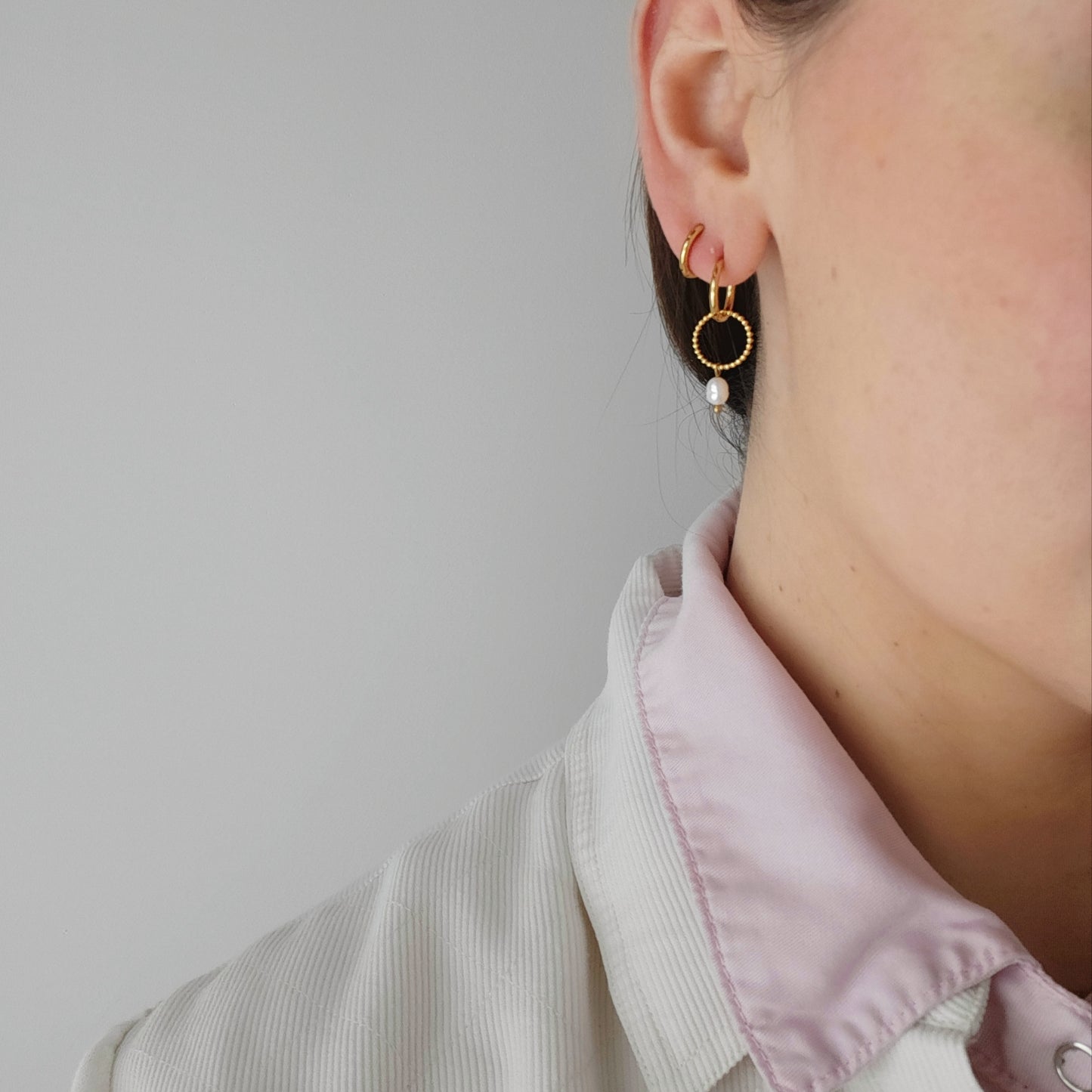 *New* Laura earrings - 18k gold plated