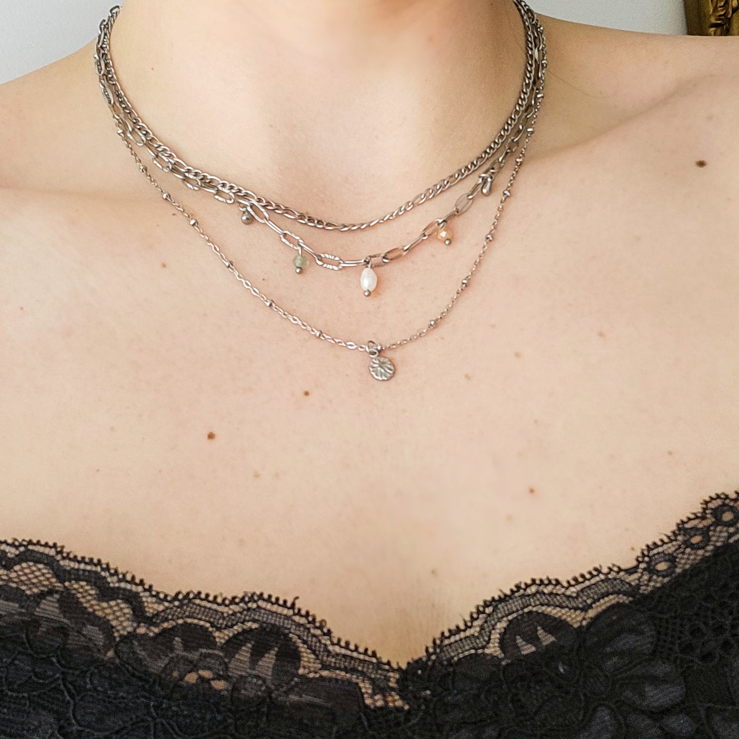 *Nouveauté* Mini collier Mia - Acier inox