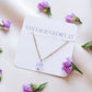 *Nouveauté* collier Lydia - Plaqué or 18 carats