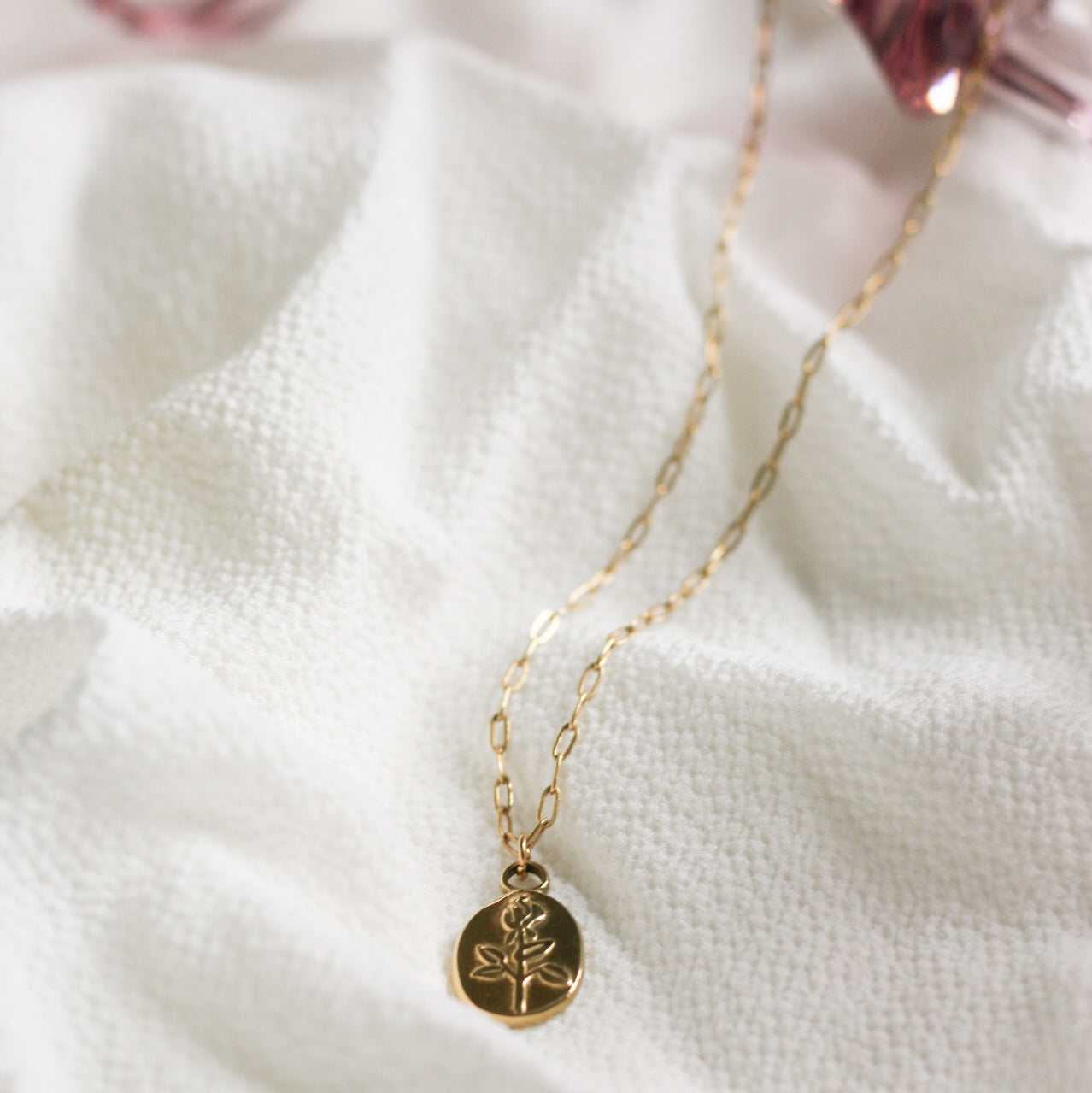 Collier Rosie - Plaqué or 18 carats
