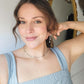 *New* Fiona double layered earrings - Stainless steel