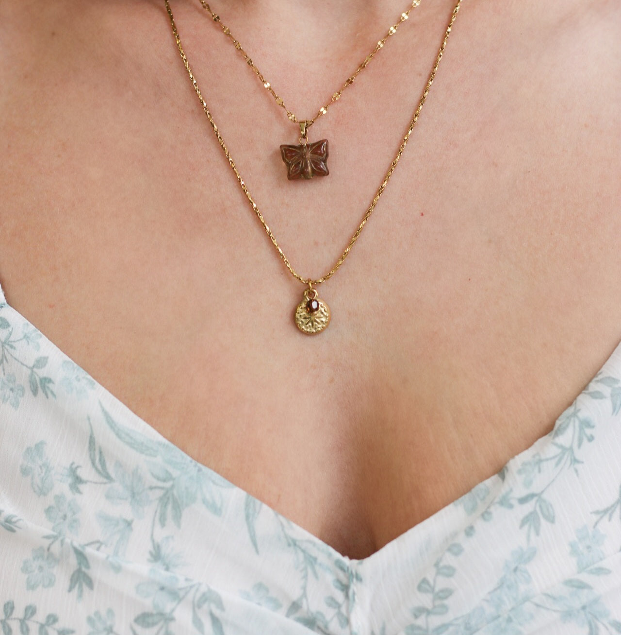 Nova necklace - 18k gold plated