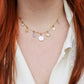 Capri charm necklace - 18k gold plated (online exclusive)