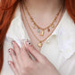 Nova necklace - 18k gold plated