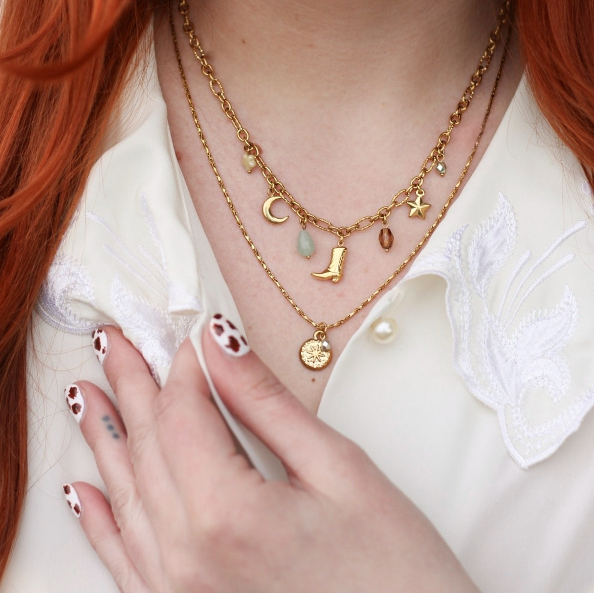 Nova necklace - 18k gold plated