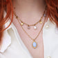 Daphne  cameo necklace - Stainless