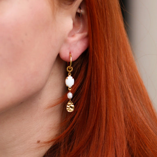 Sierra earrings - 18k gold plated
