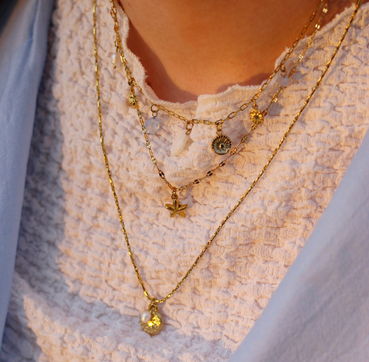 Starfish necklace - Stainless