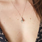 *Trésor vintage* Collier ballerine vintage en argent sterling 925