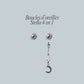 *Nouveauté* Stella boucles d'oreilles 4 en 1 - plaqué or 18 carats