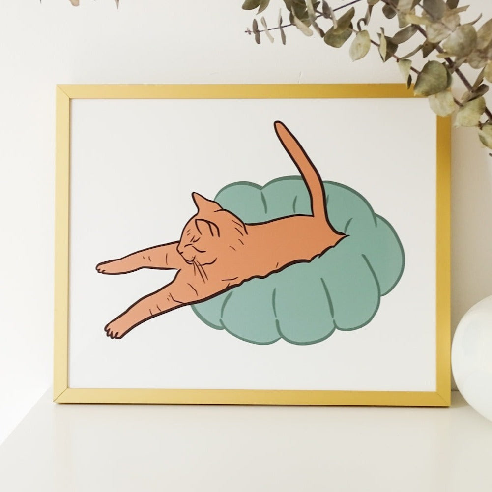 Cat print - Ginger