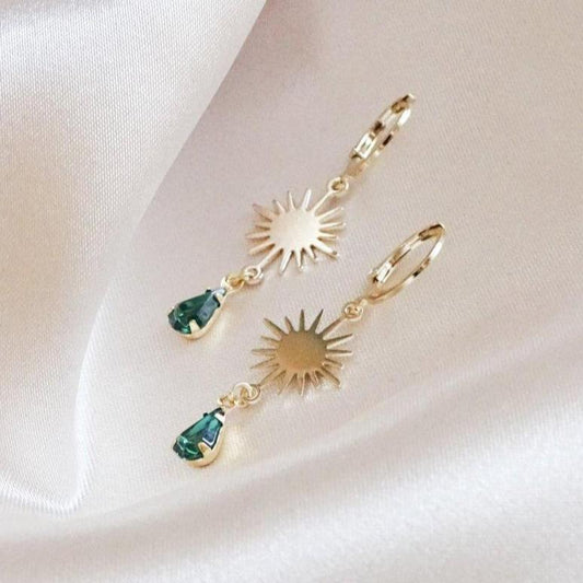 Celeste earrings - Emerald *NEW*