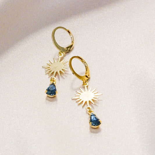 Celeste earrings - Sapphire