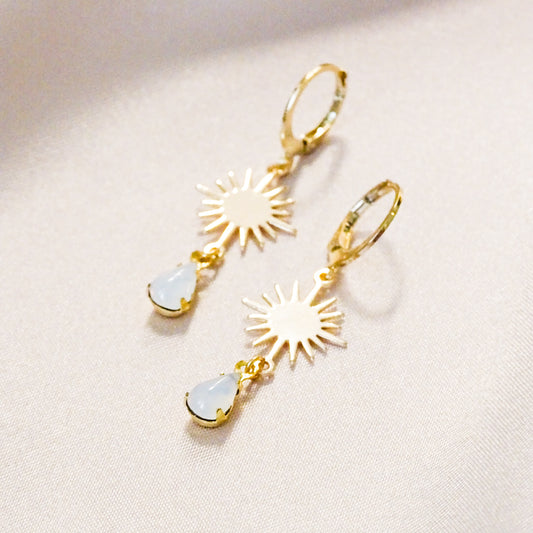 Celeste earrings - Opal