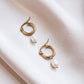*New* Sofia gift set - 18k gold plated (white)